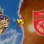 kolkata knight riders vs punjab kings timeline