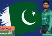 Babar Azam: Profile, Age, Height, Family, Wife, Career, Stats, Net Worth & Latest News Babar Azam Pakistan cricketer wearing green jersey with Pakistan flag background