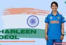Harleen Deol: Age, Height, Family, Career, Stats, WPL Team, Net Worth & More Harleen Deol wearing India women’s cricket team jersey smiling in official portrait