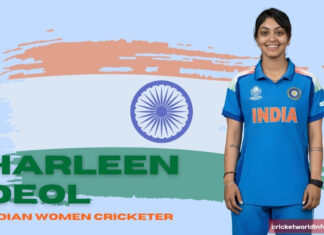 Harleen Deol: Age, Height, Family, Career, Stats, WPL Team, Net Worth & More Harleen Deol wearing India women’s cricket team jersey smiling in official portrait