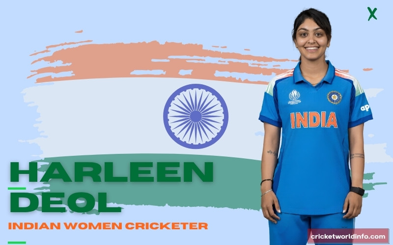 Harleen Deol: Age, Height, Family, Career, Stats, WPL Team, Net Worth & More Harleen Deol wearing India women’s cricket team jersey smiling in official portrait