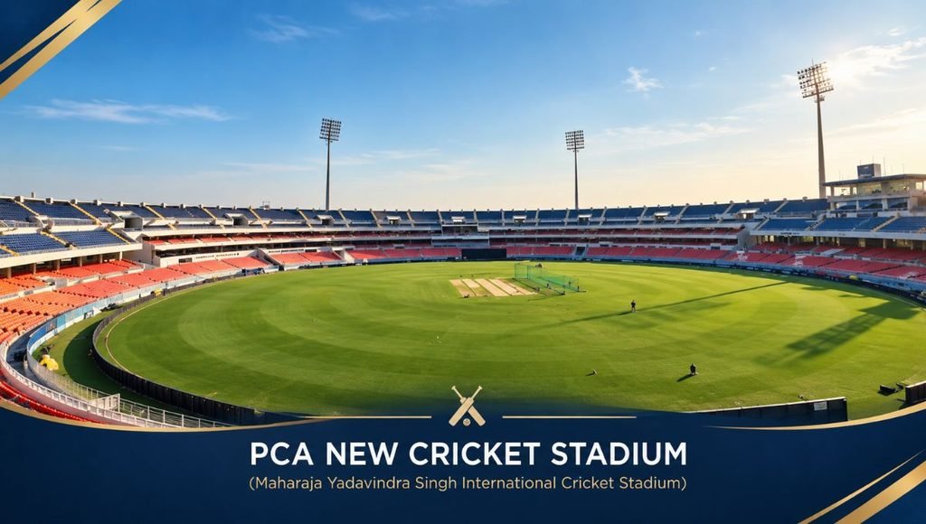 pca new cricket stadium tira